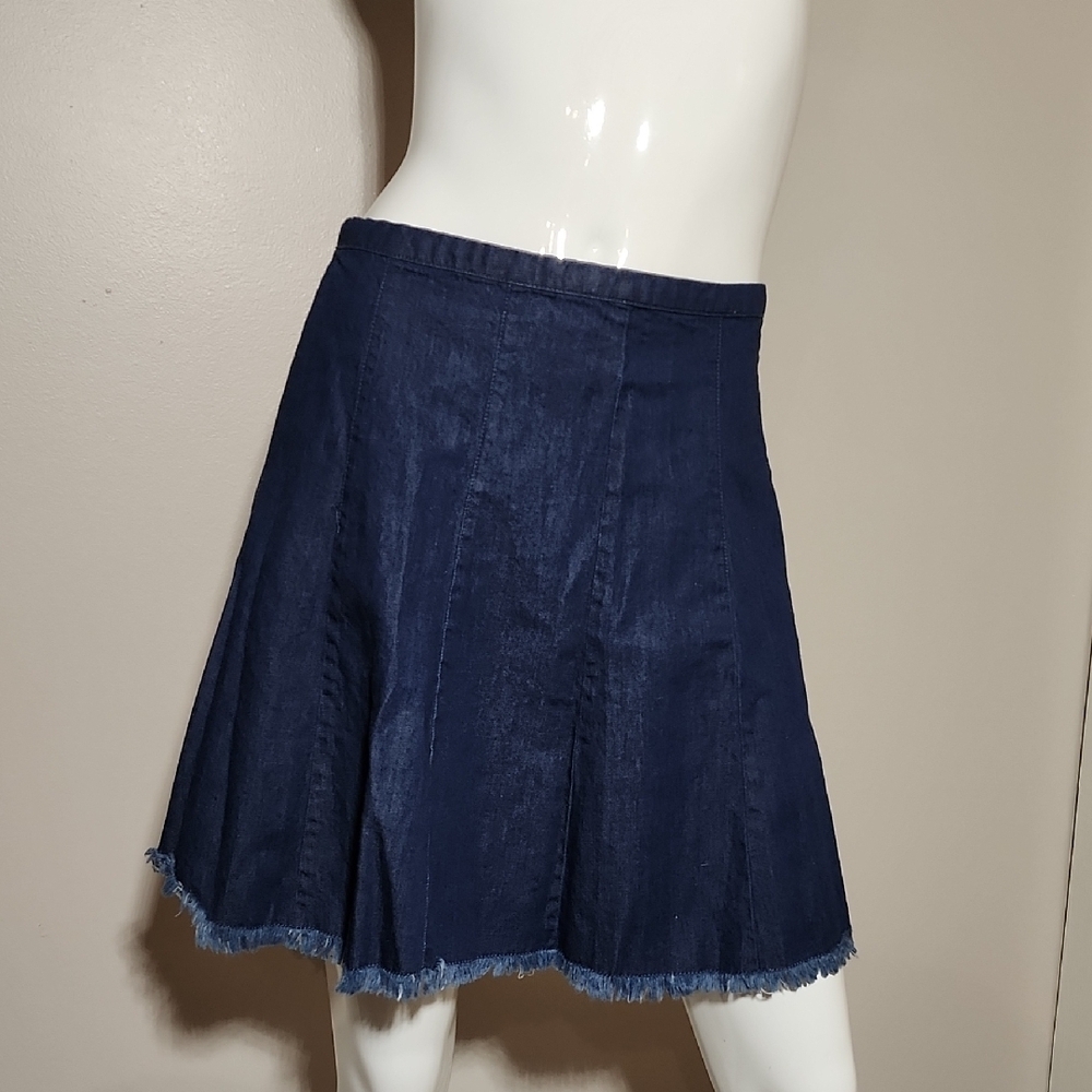 HYFVE Navy Skater Skirt